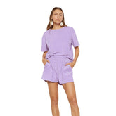 Simple Style Short Sleeve Pyjama Set – Lightweight & Comfortable - NOIRPYJAMA